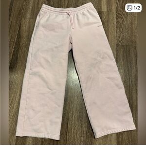 Aritzia Light Pink Joggers